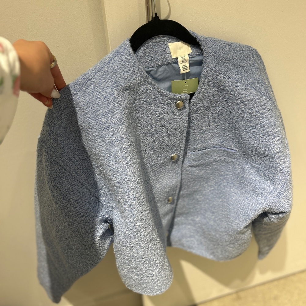 H&M blue jacket